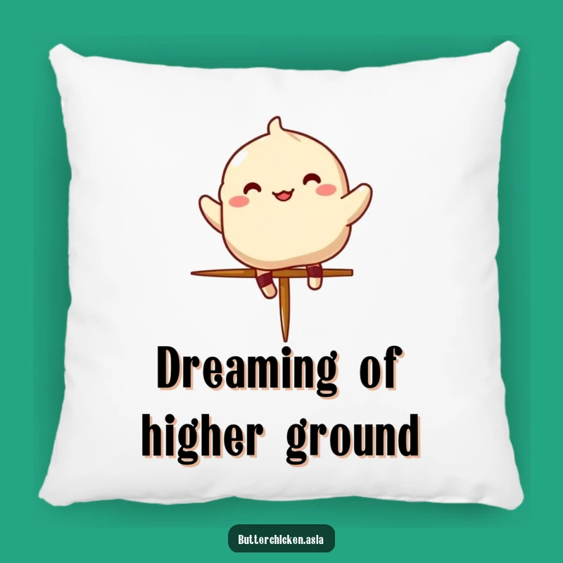 Funny Dumpling Pillow - Soft & Comfy Chinese Food Character Cushion Gift