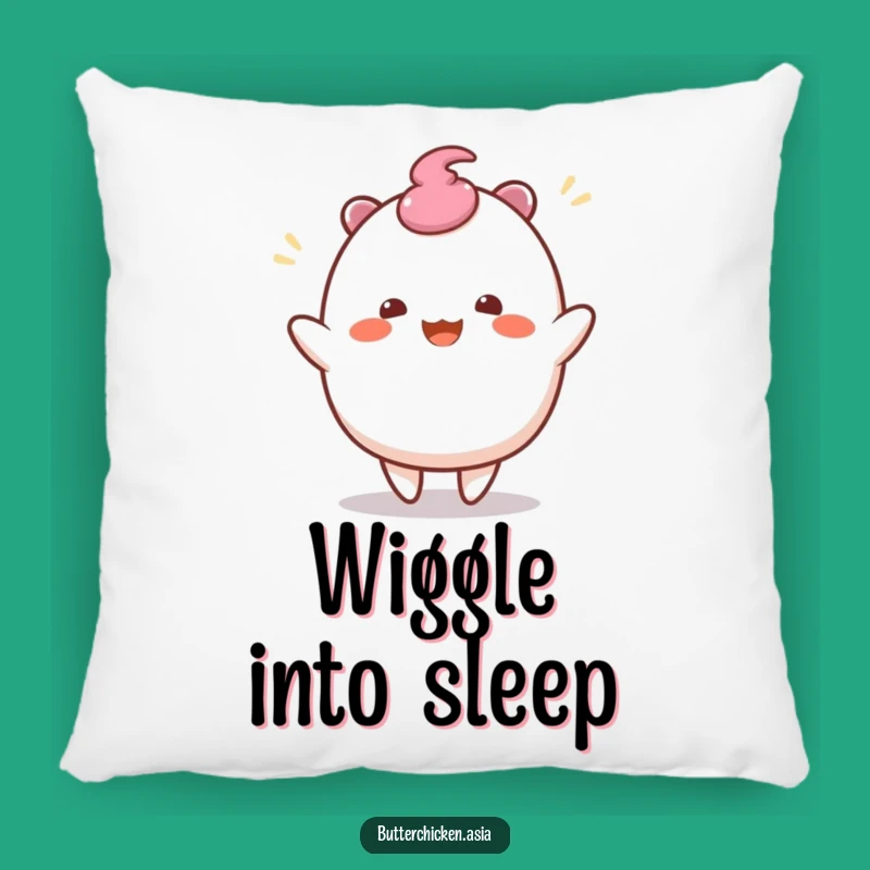 Funny Mochi Pillow: Cozy Wobbly Dance for a Cheerful Home