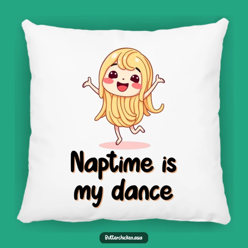 Funny Noodle Dance Pillow: Cuddle Up with Fun, A Soft & Comical Funny Gift!