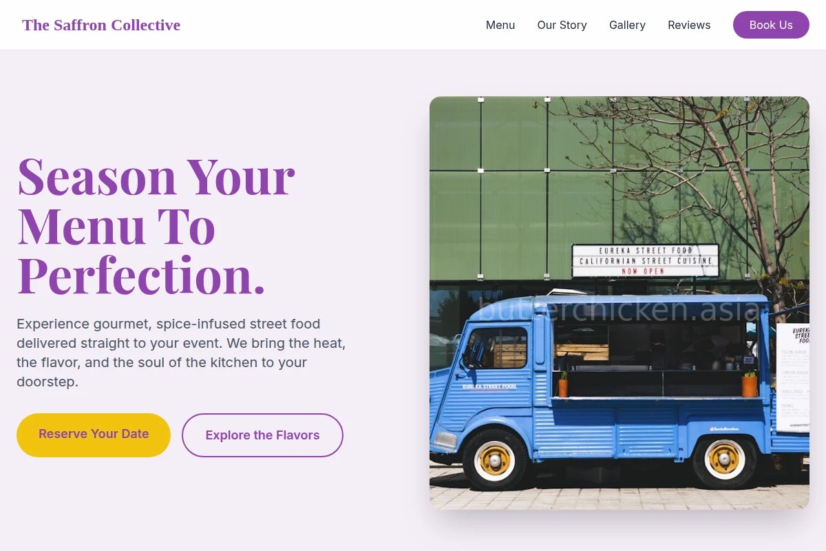 Serving Food Truck