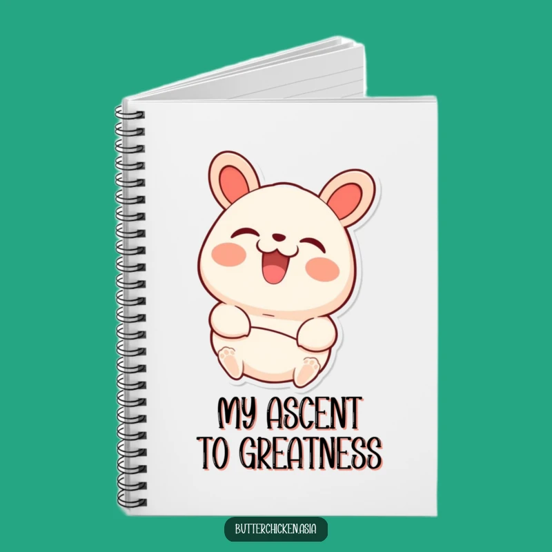 Funny Bao Bun Notebook - Journal Your Joy with a Happy Food Character