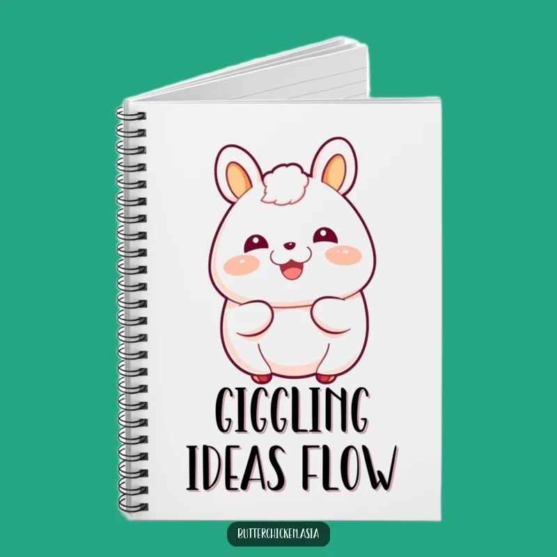 Funny Giggling Bao Bun Notebook: Happy Thoughts Inside, A Joyful Funny Gift!