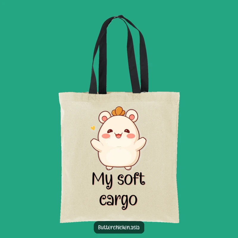 Funny Bao Bun Tote Bag: Carry Comfort with this Hugging Character