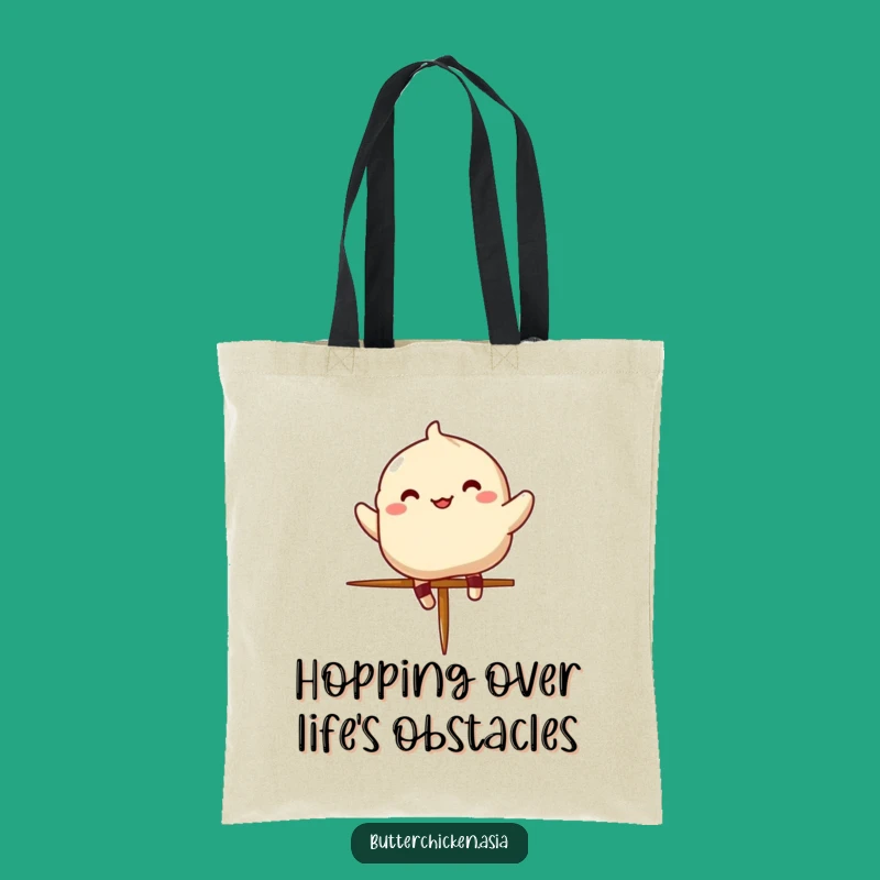 Funny Dumpling Tote Bag - Chic & Humorous Chinese Food Carryall for Everyone